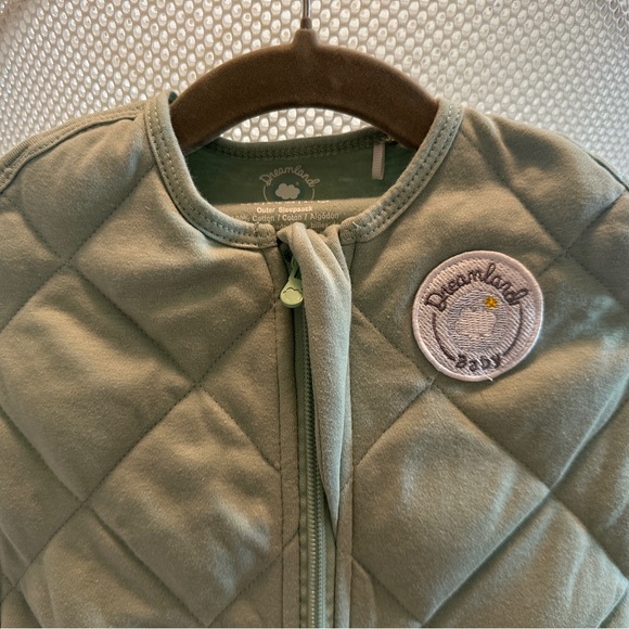 NWOT Dreamland Baby Weighted Sleep Swaddle in Sage Green - Picture 9 of 15